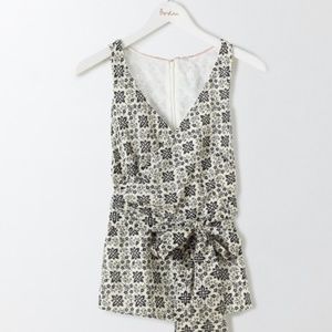 Boden Riviera Wrap Sleeveless Blouse, Size 4, NWOT